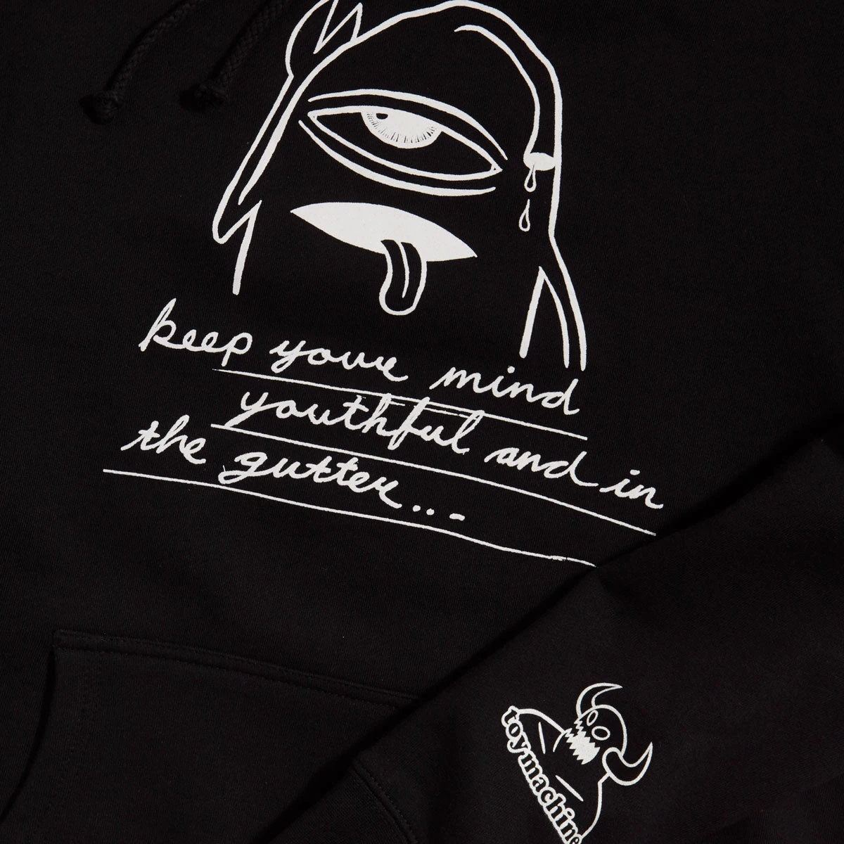 Toy Machine Youthful Hoodie - Black 4 Toy Machine Youthful Hoodie - Black - Image 2