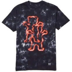 Grizzly Afterburn T-Shirt - Tie Dye