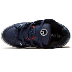 Osiris D3 Og Shoes - Navy/Red/Paisley -Famous Skate Shop 840219524979 3