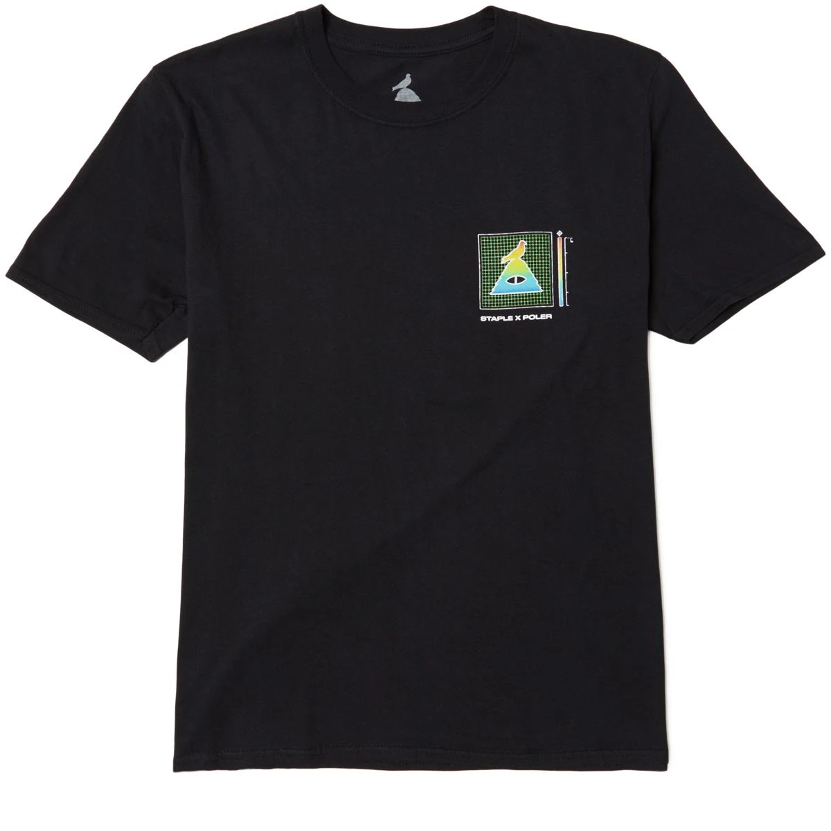 Poler Globo Pigeon T-Shirt - Staple Black 4 Poler Globo Pigeon T-Shirt - Staple Black - Image 2