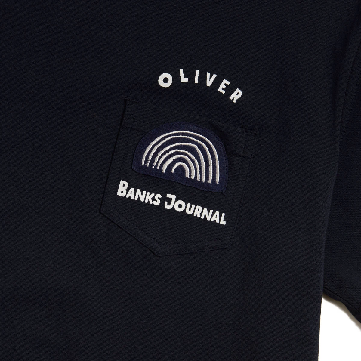 Banks Journal Oliver Anuenue T-Shirt - Midnight 5 Banks Journal Oliver Anuenue T-Shirt - Midnight - Image 3