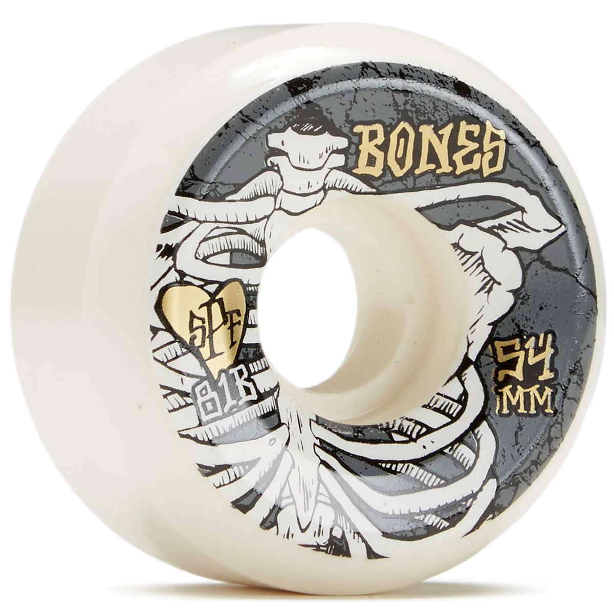 Bones Rapture 81B P5 Sidecut Skateboard Wheels - 54mm 3 Bones Rapture 81B P5 Sidecut Skateboard Wheels - 54mm