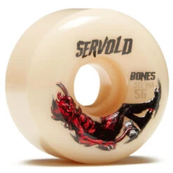 Bones Servold Trapped 99A V6 Wide-Cut Skateboard Wheels - 56mm