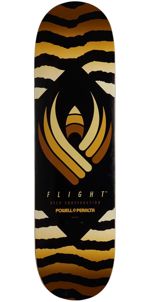 Powell Peralta Powell-Peralta Flight Safari Shape 245 Skateboard Deck - Yellow - 8.75" 3 Powell Peralta Powell-Peralta Flight Safari Shape 245 Skateboard Deck - Yellow - 8.75"