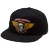 Powell Peralta Powell-Peralta Winged Ripper Snapback Hat - Black 1 Powell Peralta Powell-Peralta Winged Ripper Snapback Hat - Black -Famous Skate Shop 845584088323 1