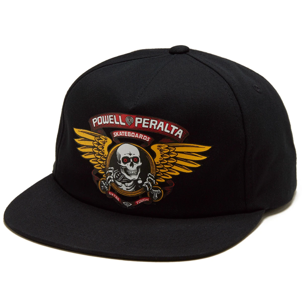 Powell Peralta Powell-Peralta Winged Ripper Snapback Hat - Black 3 Powell Peralta Powell-Peralta Winged Ripper Snapback Hat - Black