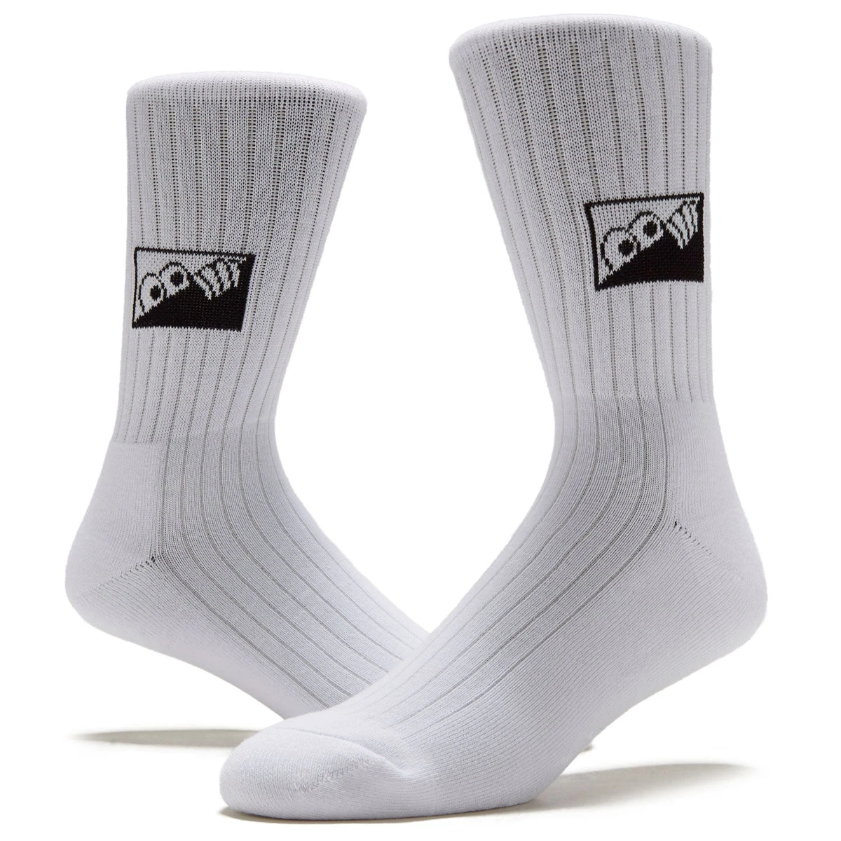 Last Resort AB Heel Tab Dress Socks - White 4 Last Resort AB Heel Tab Dress Socks - White - Image 2