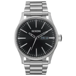 Nixon Sentry SS Watch - Black Sunray