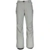 686 Womens Standard Shell Snowboard Pants - Light Grey -Famous Skate Shop 883510354364 1