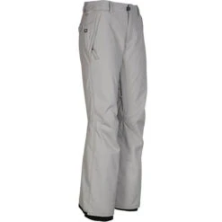 686 Womens Standard Shell Snowboard Pants - Light Grey -Famous Skate Shop 883510354364 3