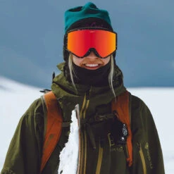 Electric Kleveland Snowboard Goggles - Matte Speckled Black/Fire Chrome -Famous Skate Shop 884932379393 3