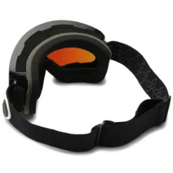 Volcom Odyssey Snowboard Goggles - Gloss Black/Red Chrome -Famous Skate Shop 884932380306 4