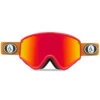 Volcom Yae Snowboard Goggles - Red/Charamel/Red Chrome -Famous Skate Shop 884932380726 1