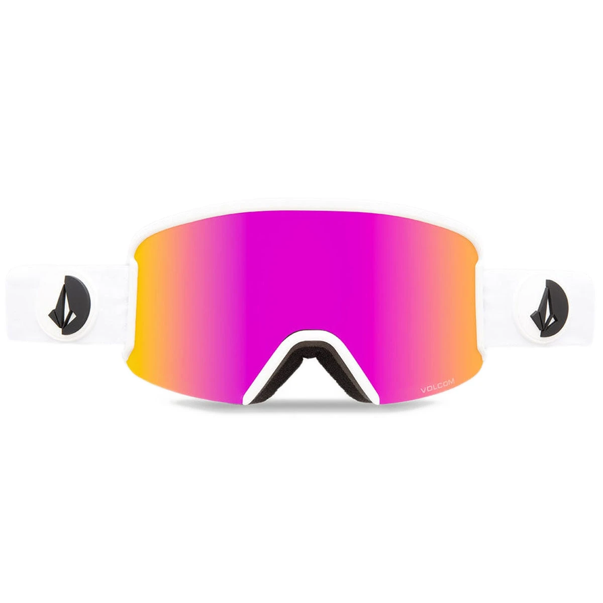 Volcom Garden Snowboard Goggles - Matte White/Pink Chrome 3 Volcom Garden Snowboard Goggles - Matte White/Pink Chrome