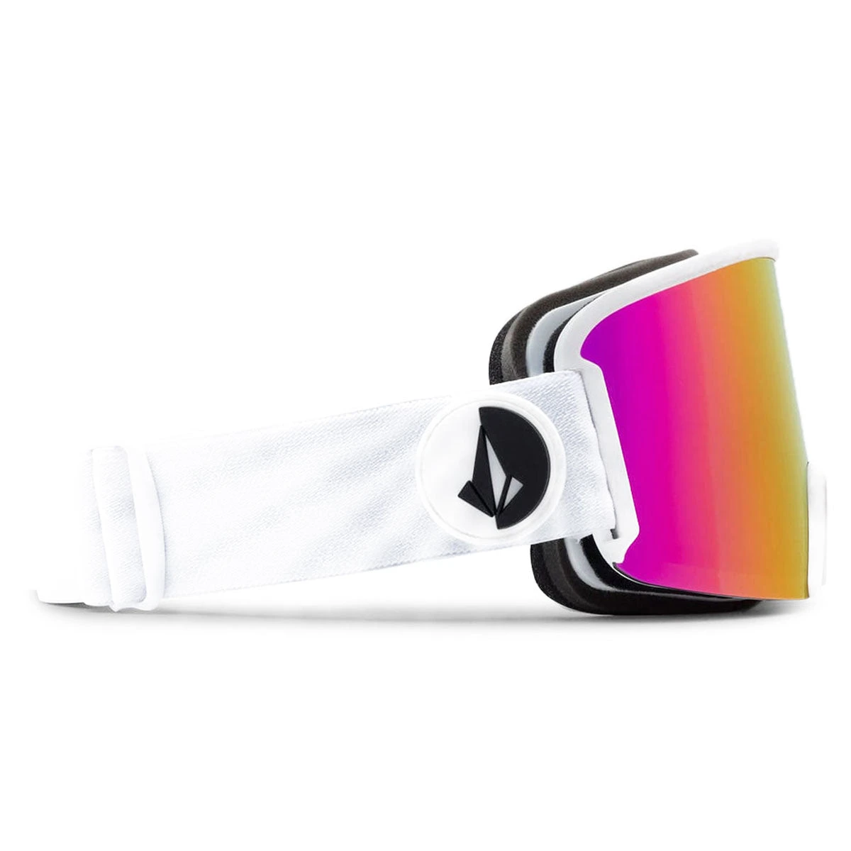 Volcom Garden Snowboard Goggles - Matte White/Pink Chrome 4 Volcom Garden Snowboard Goggles - Matte White/Pink Chrome - Image 2