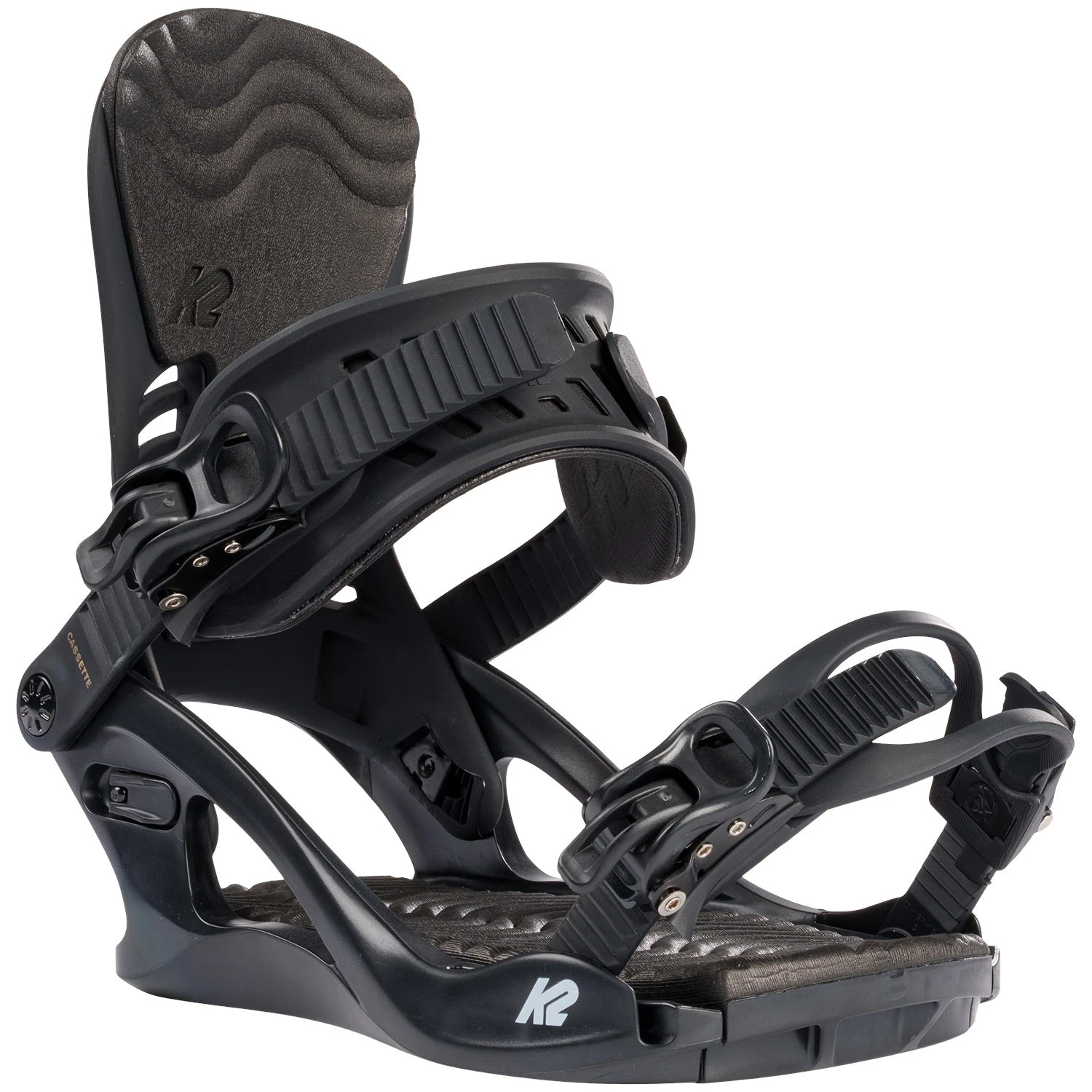 K2 Cassette 2023 Snowboard Bindings - Black 3 K2 Cassette 2023 Snowboard Bindings - Black