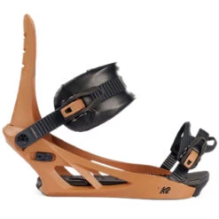 K2 Formula 2023 Snowboard Bindings - Brown -Famous Skate Shop 886745971023 3