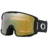 Oakley Line Miner L Snowboard Goggles - Matte Black/Prizm/Sage Gold -Famous Skate Shop 888392573810 1
