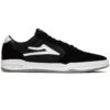 Lakai Atlantic Shoes - Black/Light Grey Suede -Famous Skate Shop 888401823202 1