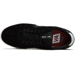 Lakai Atlantic Shoes - Black/Light Grey Suede -Famous Skate Shop 888401823202 3