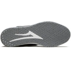 Lakai Atlantic Shoes - Black/Light Grey Suede -Famous Skate Shop 888401823202 4