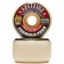 Spitfire Formula Four 101du Conical Full Skateboard Wheels - 52mm -Famous Skate Shop 888560041097 2