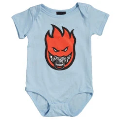 Spitfire Paci-fire Baby Onsie T-Shirt - Light Blue
