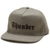 Thunder Evil Hat - Gray/Black -Famous Skate Shop 888560205949 1