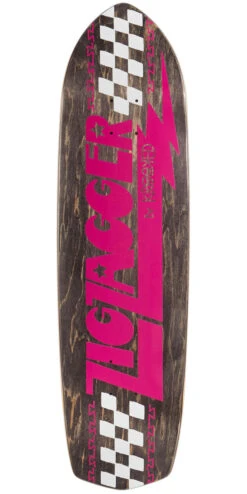 Krooked Zig Zagger Og Graphic Recolor Skateboard Deck - Pink - 8.62"
