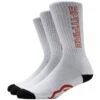 Spitfire Classic '87 3 Pack Of Socks - White/Black/Red -Famous Skate Shop 888560292222 1