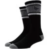 Anti-Hero Basic Pigeon Emb Socks - Black/Grey/White -Famous Skate Shop 888560294127 1