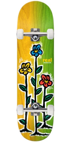 Real Tres Flores True Fit Skateboard Complete - 8.38"