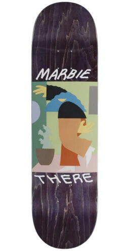 There Marbie Trying To Be Cool Skateboard Deck - Pink - 8.25"