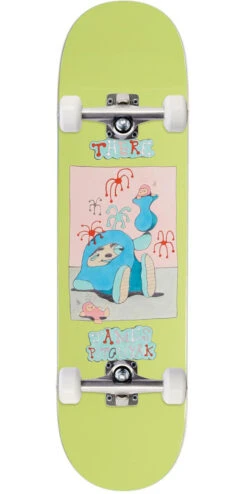 There James Sleepy Skateboard Complete - Yellow - 8.30"