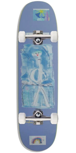 There Nadair Marbie Big Girl Skateboard Complete - Blue - 8.50"