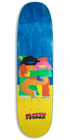 There Marbie Tangled Up Skateboard Deck - Pink - 8.50"