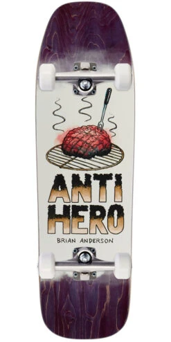 Anti-Hero B.a. Toasted Fried Cooked Skateboard Complete - 9.25"