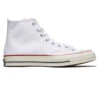 Converse Chuck 70 Hi Shoes - White/Garnet/Egret -Famous Skate Shop 888755676646 1