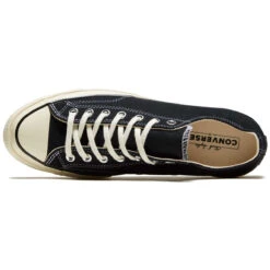 Converse Chuck 70 Ox Shoes - Black/Black/Egret 9 Converse Chuck 70 Ox Shoes - Black/Black/Egret -Famous Skate Shop 888755677100 3