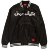 Chocolate Chunk Stadium Jacket - Black -Famous Skate Shop 889846252756 1