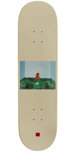 Chocolate L8rgril Doberman Skateboard Deck - Capps - 8.25"