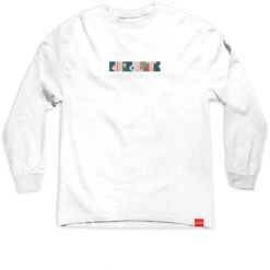 Chocolate Oners Long Sleeve T-Shirt - White