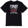 Former Diffuse T-Shirt - Black 1 Former Diffuse T-Shirt - Black -Famous Skate Shop 9357594094986 1