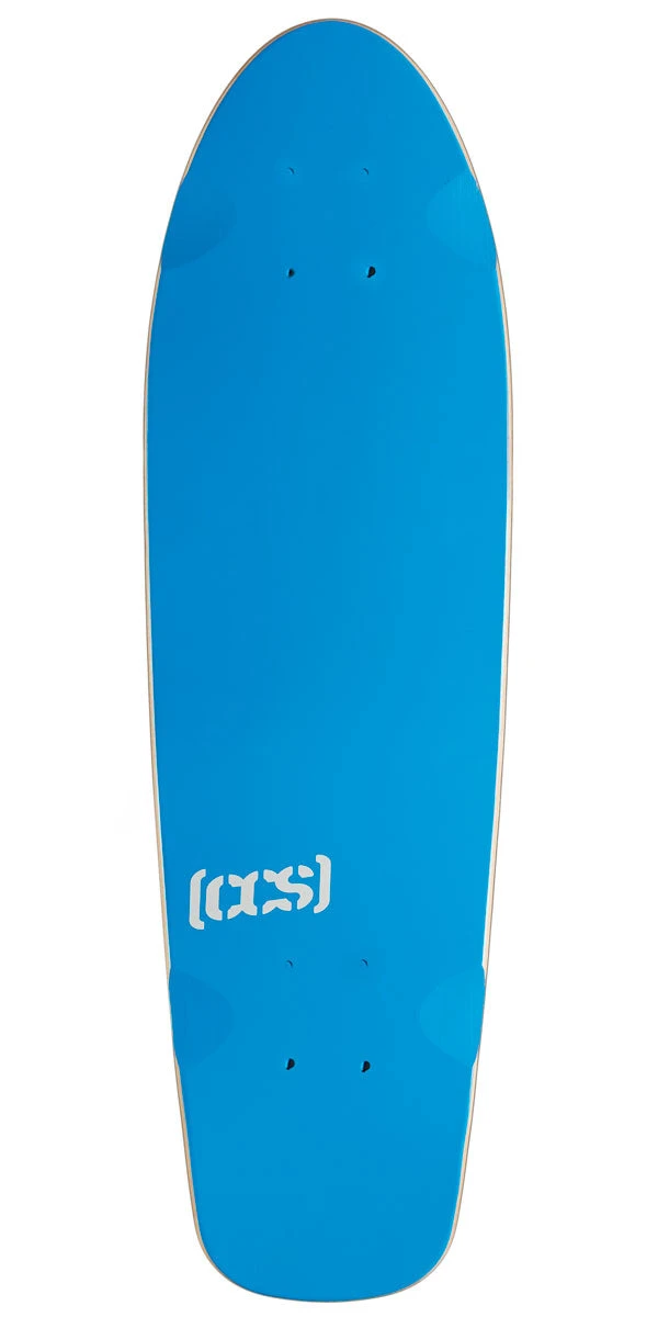 CCS Logo Cruiser Skateboard Deck - Blue 3 CCS Logo Cruiser Skateboard Deck - Blue