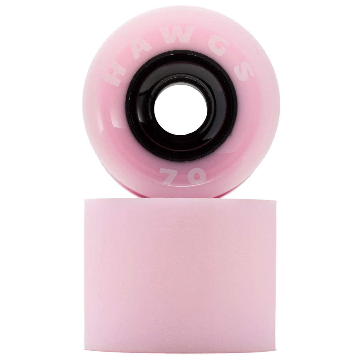 Hawgs Supreme 78a Stone Ground Longboard Wheels - Pink - 70mm 4 Hawgs Supreme 78a Stone Ground Longboard Wheels - Pink - 70mm - Image 2
