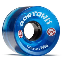 Dogtown K-9 Cruiser 84a Skateboard Wheels - Clear Blue - 59mm