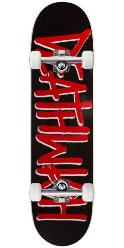 Deathwish Deathspray Skateboard Complete - Red - 8.00"