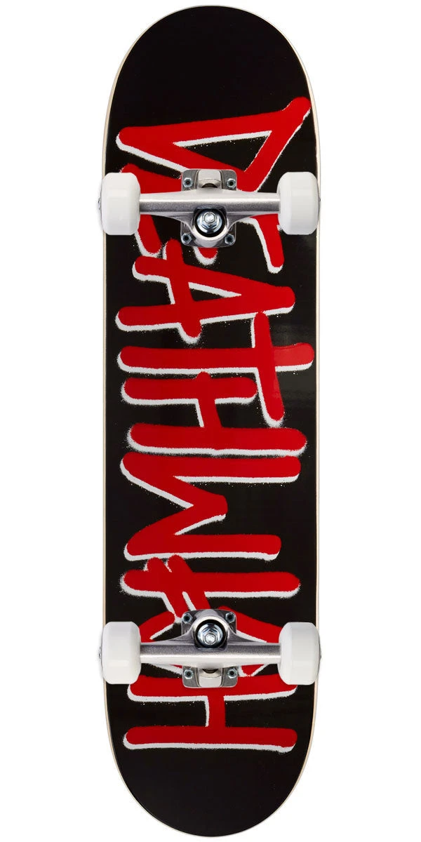 Deathwish Deathspray Skateboard Complete - Red - 8.00" 3 Deathwish Deathspray Skateboard Complete - Red - 8.00"