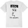 CCS OG Face T-Shirt - White/Reflective Black -Famous Skate Shop BQ37A2B 1 16b07aed 19fa 4b30 bee3 0a090eaca83e