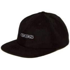 CCS 96 Logo Cord Snapback Hat - Black